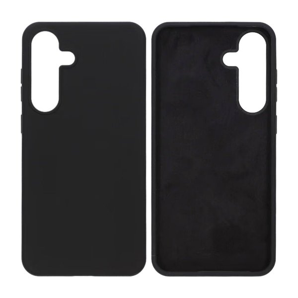 Rvelon Samsung Galaxy S25 Deksel Silikon Svart