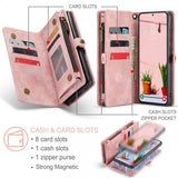 CaseMe Samsung Galaxy S25 Plus Etui 008 Series Avtakbart Deksel Rosa