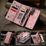CaseMe Samsung Galaxy S25 Plus Etui 008 Series Avtakbart Deksel Rosa