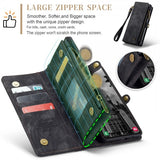 CaseMe Samsung Galaxy S25 Plus Etui 008 Series Avtakbart Deksel Svart