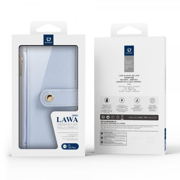 Dux Ducis Samsung Galaxy S25 Plus Etui 2-in-1 Lawa Series MagSafe Blå