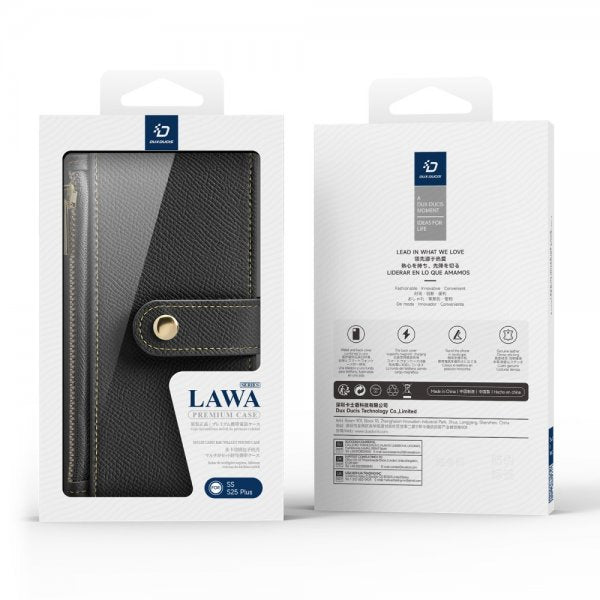Dux Ducis Samsung Galaxy S25 Plus Etui 2-in-1 Lawa Series MagSafe Svart