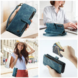 CaseMe Samsung Galaxy S24 Plus/S25 Plus Etui C30 Series Blå