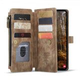 CaseMe Samsung Galaxy S24 Plus/S25 Plus Etui C30 Series Brun