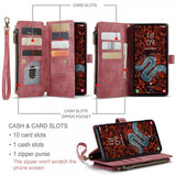 CaseMe Samsung Galaxy S24 Plus/S25 Plus Etui C30 Series Rød