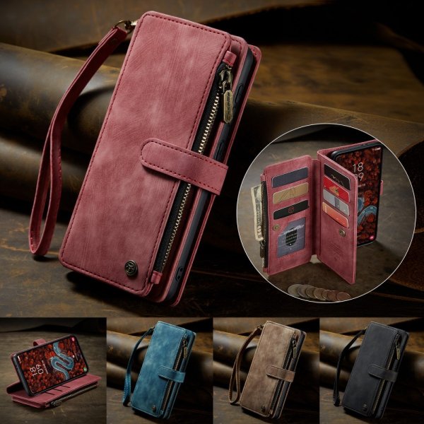 CaseMe Samsung Galaxy S24 Plus/S25 Plus Etui C30 Series Rød