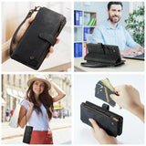 CaseMe Samsung Galaxy S24 Plus/S25 Plus Etui C30 Series Svart