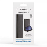 Vivanco Samsung Galaxy S25 Plus Etui Classic Wallet Svart