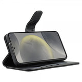 Nordic Covers Samsung Galaxy S24 Plus/Galaxy S25 Plus Etui Essential Leather Raven Black