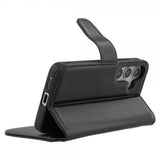 Nordic Covers Samsung Galaxy S24 Plus/Galaxy S25 Plus Etui Essential Leather Raven Black