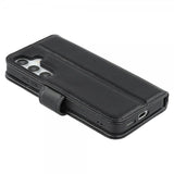 Nordic Covers Samsung Galaxy S24 Plus/Galaxy S25 Plus Etui Essential Leather Raven Black
