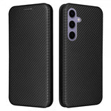 Samsung Galaxy S25 Plus Etui Karbonfibertekstur Svart