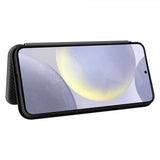 Samsung Galaxy S25 Plus Etui Karbonfibertekstur Svart