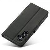 Lc.Imeeke Samsung Galaxy S25 Plus Etui med Kortlomme stativfunksjon Svart