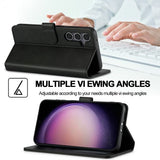 Lc.Imeeke Samsung Galaxy S25 Plus Etui med Kortlomme stativfunksjon Svart