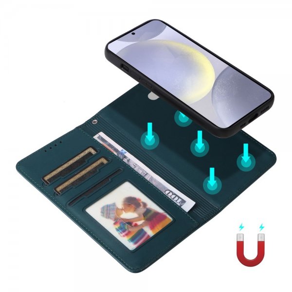 Betopnice Samsung Galaxy S25 Plus Etui Avtagbart Deksel 005 Blå