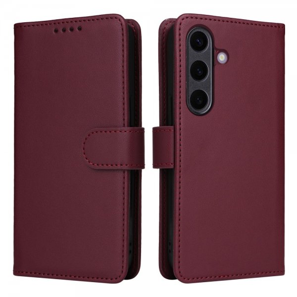 Betopnice Samsung Galaxy S25 Plus Etui Avtagbart Deksel 005 Rød