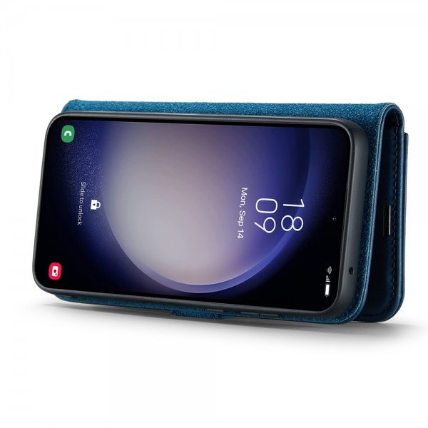 Dg.Ming Samsung Galaxy S25 Plus Etui Avtagbart Deksel Blå