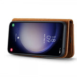 Dg.Ming Samsung Galaxy S25 Plus Etui Avtagbart Deksel Brun