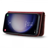 Dg.Ming Samsung Galaxy S25 Plus Etui Avtagbart Deksel Rød
