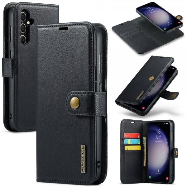 Dg.Ming Samsung Galaxy S25 Plus Etui Avtagbart Deksel Svart