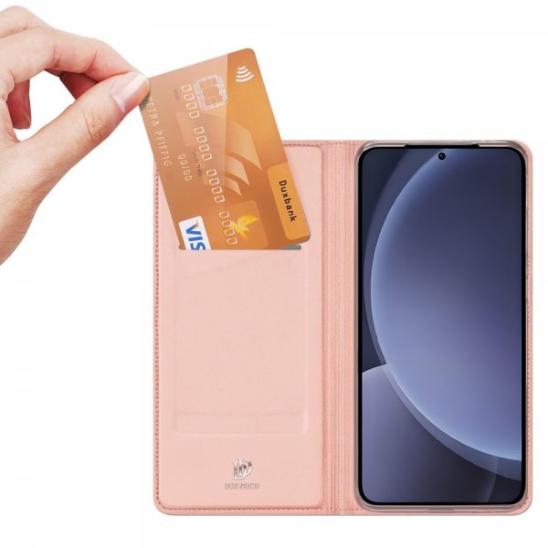 Dux Ducis Samsung Galaxy S25 Plus Etui Skin Pro Series Rosa