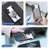 Dux Ducis Samsung Galaxy S25 Plus Etui Skin X Pro Series Kickstand MagSafe Svart
