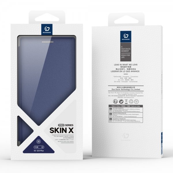 Dux Ducis Samsung Galaxy S25 Plus Etui Skin X Pro Series MagSafe Blå