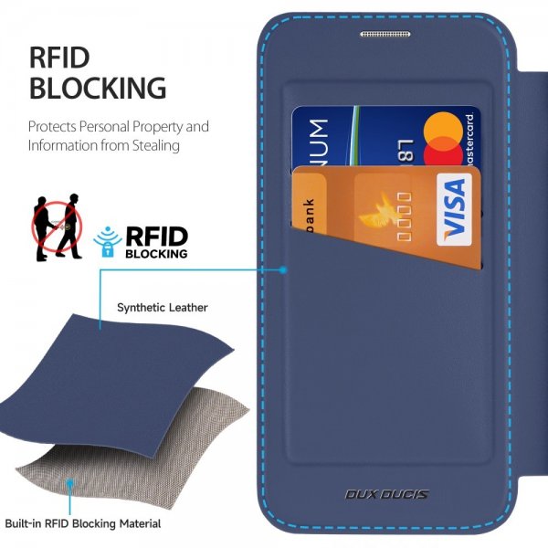 Dux Ducis Samsung Galaxy S25 Plus Etui Skin X Pro Series MagSafe Blå