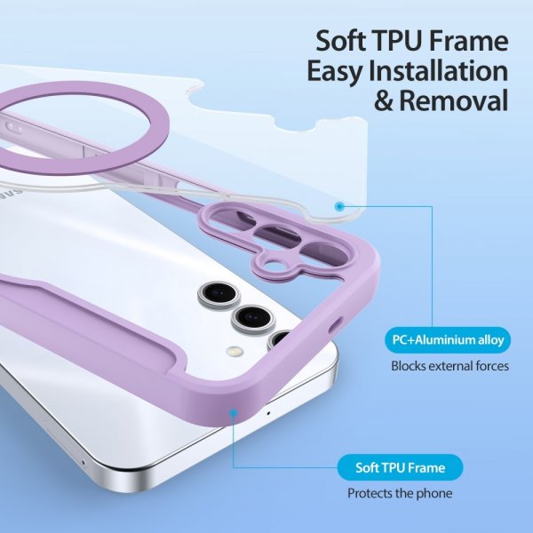 Dux Ducis Samsung Galaxy S25 Plus Etui Skin X Pro Series MagSafe Lilla