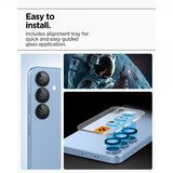 Spigen Samsung Galaxy S25 Plus Kamerabeskytter GLAS.tR EZ Fit Optik Pro 2-pakning Svart