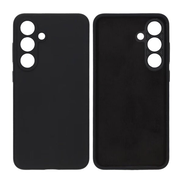 Samsung Galaxy S25 Plus Deksel Silikon Svart
