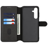 Rvelon Samsung Galaxy S25 Plus Etui Detachable Wallet Case Svart