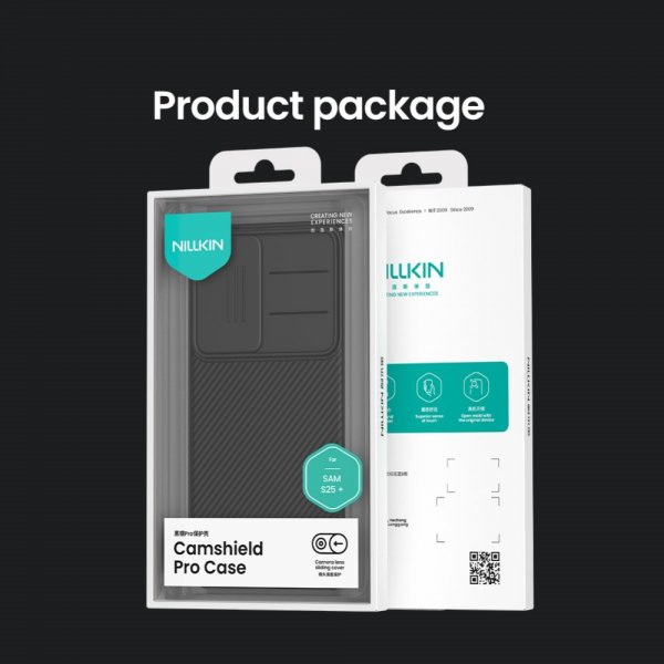 Nillkin Samsung Galaxy S25 Plus Deksel CamShield Pro Svart