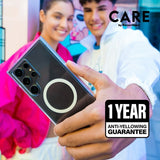 CARE by PanzerGlass Samsung Galaxy S25 Plus Deksel Kickstand MagSafe Svart