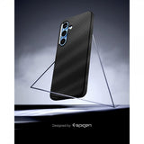 Spigen Samsung Galaxy S25 Plus Deksel Liquid Air Matte Black