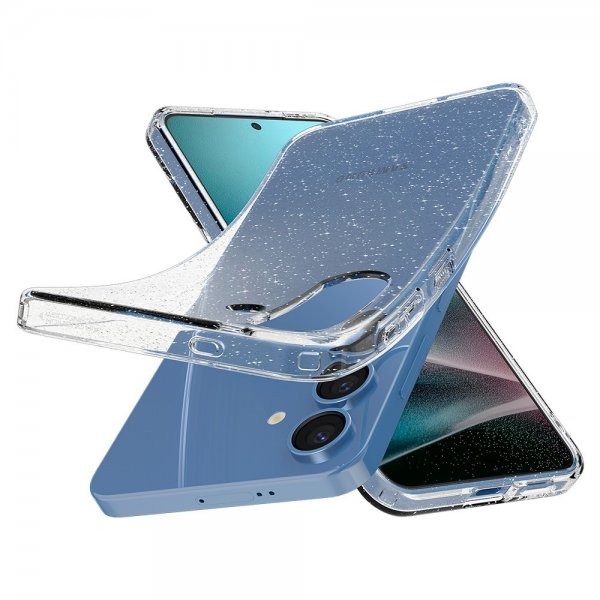 Spigen Samsung Galaxy S25 Plus Deksel Liquid Crystal Glitter Crystal Quartz