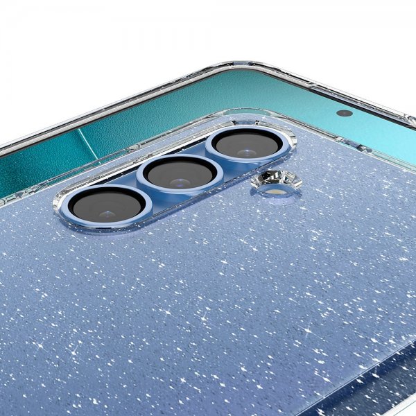Spigen Samsung Galaxy S25 Plus Deksel Liquid Crystal Glitter Crystal Quartz