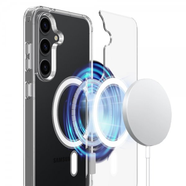 Samsung Galaxy S25 Plus Deksel MagSafe Transparent