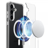 Samsung Galaxy S25 Plus Deksel MagSafe Transparent