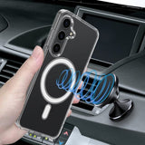 Samsung Galaxy S25 Plus Deksel MagSafe Transparent