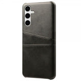 Samsung Galaxy S25 Plus Deksel med To Kortlommer Svart