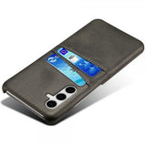 Samsung Galaxy S25 Plus Deksel med To Kortlommer Svart