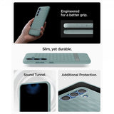 Spigen Samsung Galaxy S25 Plus Deksel Parallax MagFit Sage Green