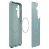 Spigen Samsung Galaxy S25 Plus Deksel Parallax MagFit Sage Green