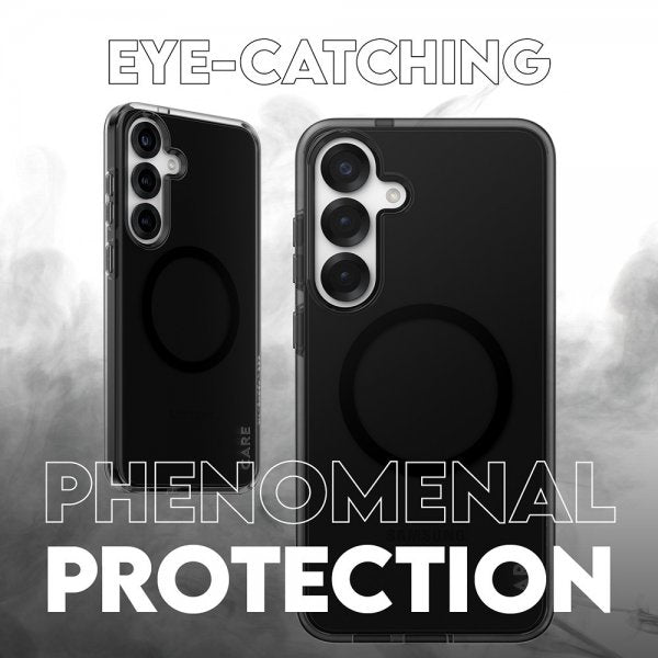 CARE by PanzerGlass Samsung Galaxy S25 Plus Deksel Smokey MagSafe Svart