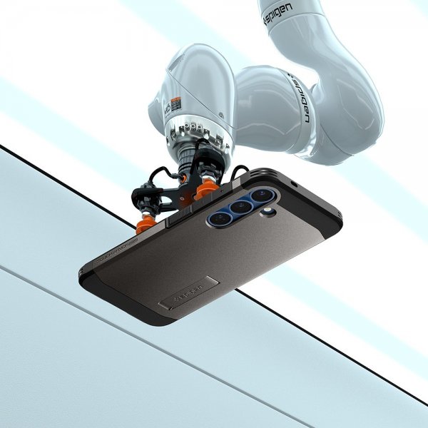 Spigen Samsung Galaxy S25 Plus Deksel Tough Armor MagFit Gunmetal
