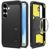 Spigen Samsung Galaxy S25 Plus Deksel Tough Armor MagFit Svart