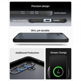 Spigen Samsung Galaxy S25 Plus Deksel Ultra Hybrid Frost Black