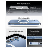 Spigen Samsung Galaxy S25 Plus Deksel Ultra Hybrid MagFit Clear White
